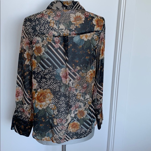 Zara floral blouse - Picture 7 of 9
